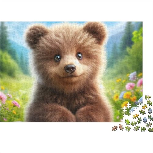 Cute Little Bear Puzzles Für Erwachsene 300 Puzzles Für Erwachsene 300 Teile Puzzles Für Erwachsene Puzzles 300 Teile Für Erwachsene 300pcs (40x28cm) von CPXSEMAZA
