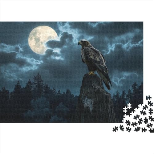 Eagle 500-teiliges Puzzle Für Erwachsene, Familie Oder Kinder, Puzzle-Spielzeug, Lernspiele, Stressabbau-Puzzles, Einzigartige Heimdekoration Und Geschenke 500pcs (52x38cm) von CPXSEMAZA