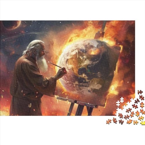 Earth Creator Puzzles Für Erwachsene 500-teilige Puzzles Für Erwachsene. Anspruchsvolles Spiel 500pcs (52x38cm) von CPXSEMAZA