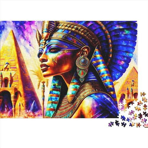 Egyptian Pharaoh Puzzle 300 Teilepuzzle 3D Erwachsene Home Dekoration Puzzle Geschicklichkeitsspiele Erwachsenen Puzzle Ab 12 Jahren 300pcs (40x28cm) von CPXSEMAZA
