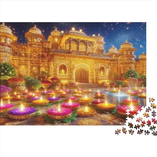 European Royal Palace Puzzle, 1000 Teile Puzzle, Erwachsene Puzzle, Einzigartiges Puzzle, Familienpuzzle, Denkspiel 1000pcs (75x50cm) von CPXSEMAZA