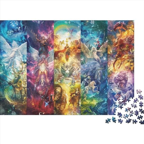 Fantasy World 1000 Teile Puzzle Puzzle Erwachsene 1000 Teile Geschicklichkeitsspiel Für Die Ganze FamiliePuzzle Farbenfrohes Erwachsenen Puzzle Ab 14 Jahren 1000pcs (75x50cm) von CPXSEMAZA