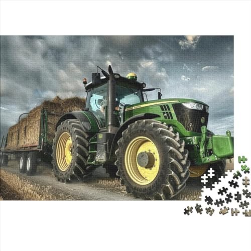 Farm Tractor 300-teiliges Puzzle Für Erwachsene Und Kinder Ab 12 Jahren – Tolles Geburtstagsgeschenk Für Erwachsene 300pcs (40x28cm) von CPXSEMAZA