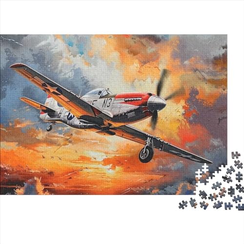 Fighter 1000 Jigsaw Puzzle Geburtstagsgeschenk Personalisierte Familie Puzzles 1000 Stück Holz Wandkunst Home Decor 1000pcs (75x50cm) von CPXSEMAZA