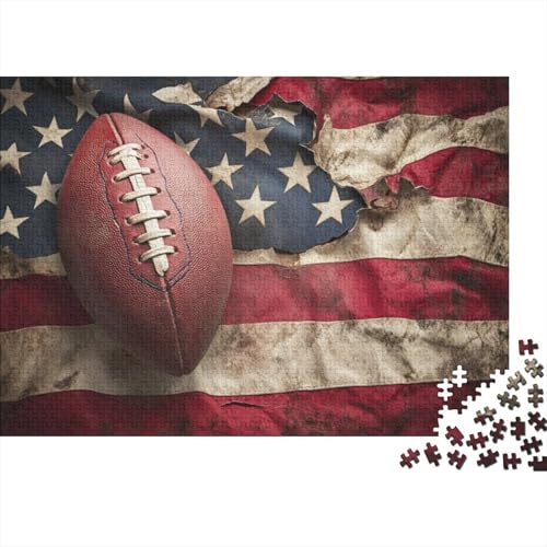 Football Holzpuzzle 500 Teile Erwachsenenpuzzle 500 Teile 500pcs (52x38cm) von CPXSEMAZA