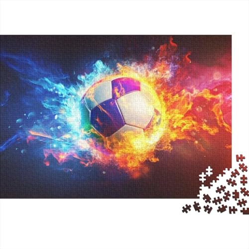 Football Puzzles Für Erwachsene 300 Teile Puzzle 300 Teile Impossible Puzzle 300 Puzzles Für Erwachsene Spielzeug Und Spiele 300pcs (40x28cm) von CPXSEMAZA