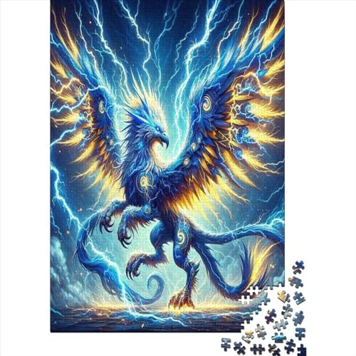 Griffin 300 Teile Puzzle Puzzle 300 Teile Schwierig Geschicklichkeitsspiel Für Die Ganze Familie Klassische Puzzles Erwachsenen Puzzle Ab 14 Jahren 300pcs (40x28cm) von CPXSEMAZA