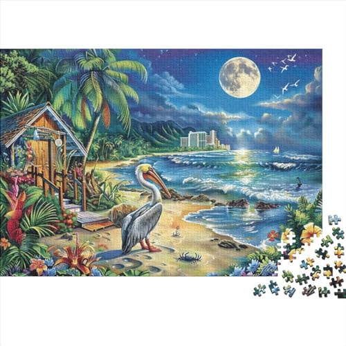Hawaii Beach Puzzle 300 Hölzernes Puzzles Home Dekoration Puzzle Geschicklichkeitsspiele Erwachsenenpuzzle Ab 14 Jahren 300pcs (40x28cm) von CPXSEMAZA