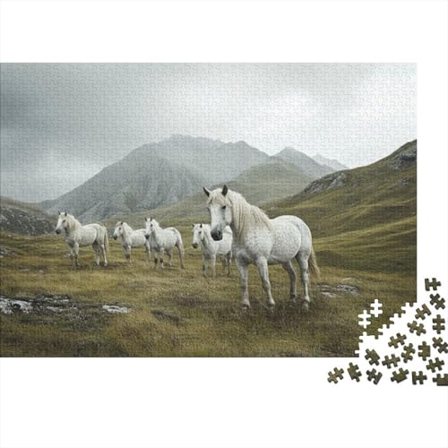 Irish Horse | Puzzle Für Erwachsene | Puzzle Für Jugendliche | Schwieriges Puzzle | 500 Teile Puzzle 500pcs (52x38cm) von CPXSEMAZA