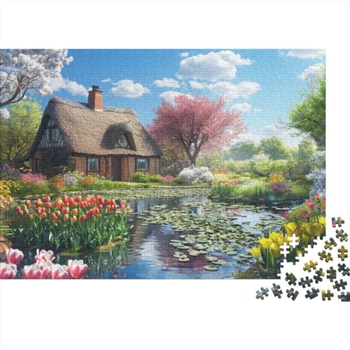 Lake House Puzzles Für Erwachsene 300 Teile Puzzles Für Erwachsene, Puzzle 300 Teile Für Erwachsene Anspruchsvolle Puzzlespiele 300pcs (40x28cm) von CPXSEMAZA