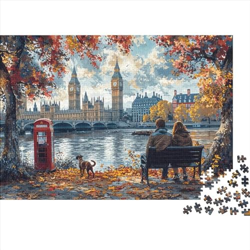 London Couple Puzzles 1000 Teile Für Erwachsene Puzzles Für Erwachsene 1000 Teile Puzzle Lernspiele 1000pcs (75x50cm) von CPXSEMAZA