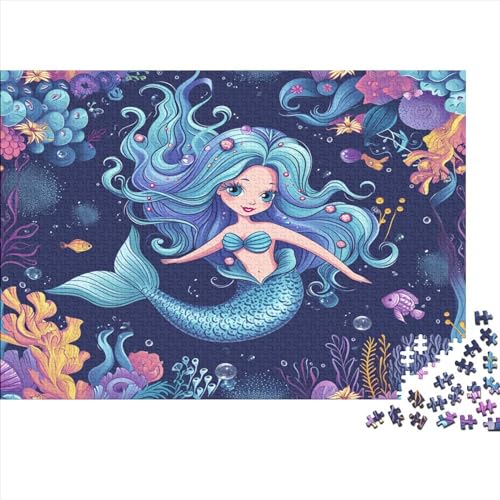 Ocean Princess Puzzle, 300 Teile Puzzle, Erwachsene Puzzle, Einzigartiges Puzzle, Familienpuzzle, Denkspiel 300pcs (40x28cm) von CPXSEMAZA