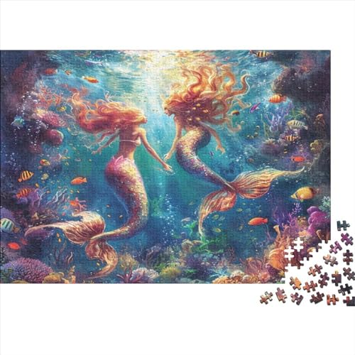 Ocean Princess Puzzle, 300 Teile Puzzle, Erwachsene Puzzle, Einzigartiges Puzzle, Familienpuzzle, Denkspiel 300pcs (40x28cm) von CPXSEMAZA