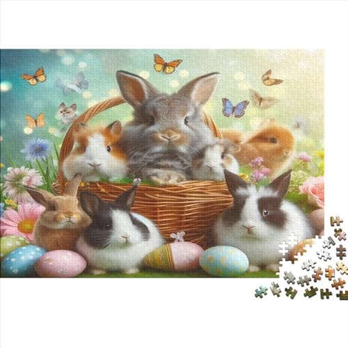 Ostern 1000 Teile Puzzle 1000 Teiliges Puzzle Für Erwachsene Geschicklichkeitsspiel Für Die Ganze Familie Puzzle Farbenfrohes Erwachsenenpuzzle Ab 14 Jahren 1000pcs (75x50cm) von CPXSEMAZA