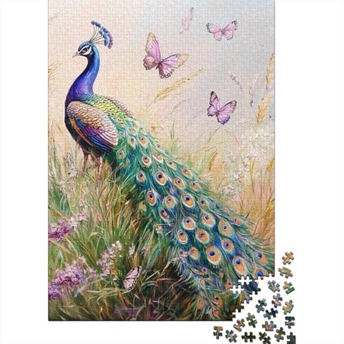 Peacock Puzzle Für Erwachsene 1000 Teile 1000-teiliges Puzzle Für Erwachsene Als Geschenk 1000pcs (75x50cm) von CPXSEMAZA