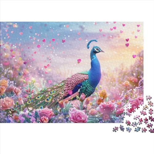 Peacock Puzzles 1000 Teile Für Erwachsene Puzzles Für Erwachsene 1000 Teile Puzzle Lernspiele 1000pcs (75x50cm) von CPXSEMAZA