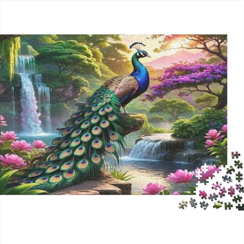 Peacock Puzzles Für Erwachsene 1000 Teile Puzzles Für Erwachsene Puzzles 1000 Teile Für Erwachsene Anspruchsvolles Spiel 1000pcs (75x50cm) von CPXSEMAZA