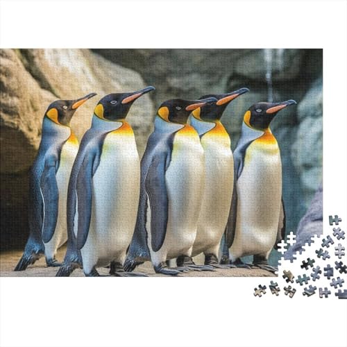 Penguin Puzzle, 300 Teile Puzzle, Erwachsene Puzzle, Einzigartiges Puzzle, Familienpuzzle, Denkspiel 300pcs (40x28cm) von CPXSEMAZA