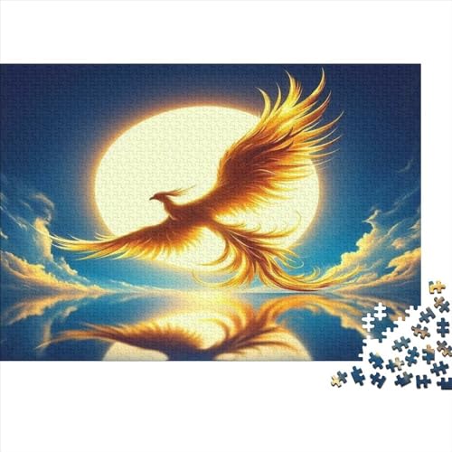 Phoenix Puzzle, 500 Teile Puzzle, Erwachsene Puzzle, Einzigartiges Puzzle, Familienpuzzle, Denkspiel 500pcs (52x38cm) von CPXSEMAZA