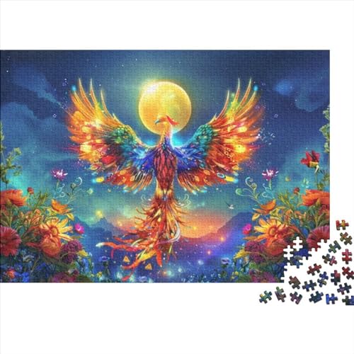 Phoenix Puzzle 1000 Teilepuzzle 3D Erwachsene Home Dekoration Puzzle Geschicklichkeitsspiele Erwachsenen Puzzle Ab 12 Jahren 1000pcs (75x50cm) von CPXSEMAZA