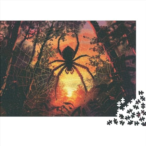 Puzzle 1000 Teile Für Erwachsene Black Widow Spider Puzzle-Spielzeug Als Pädagogisches Geschenk Für Jugendliche Und Kinder 1000pcs (75x50cm) von CPXSEMAZA