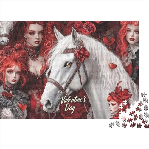 Puzzle 1000 Teile Für Erwachsene Puzzle Für Erwachsene 1000 Teile Valentine's Day Theme Puzzle-Lernspiele Valentine's Day Gifts Heimdekorations-Puzzle 1000 Teile 1000pcs (75x50cm) von CPXSEMAZA