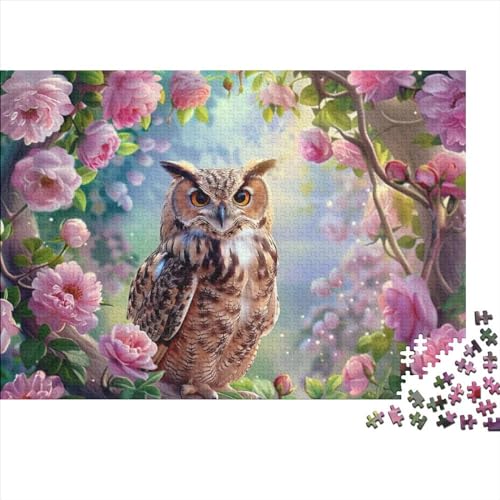 Puzzle 300 Teile Für Erwachsene Owl Puzzle-Spielzeug Als Pädagogisches Geschenk Für Jugendliche Und Kinder 300pcs (40x28cm) von CPXSEMAZA