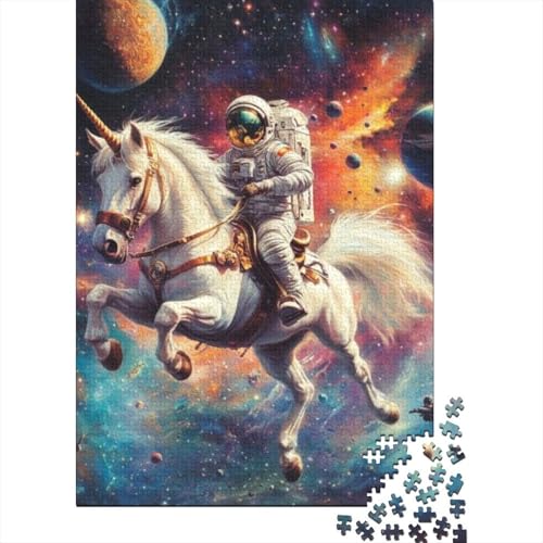 Puzzle Für Erwachsene, 300-teiliges Puzzle Astronaut Puzzles 300 Teile Anspruchsvolle Puzzles Für Erwachsene 300pcs (40x28cm) von CPXSEMAZA