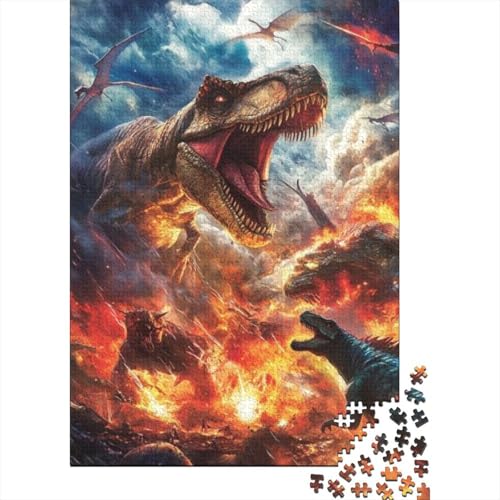 Puzzle Für Erwachsene, 300-teiliges Puzzle Dinosaur Puzzles 300 Teile Anspruchsvolle Puzzles Für Erwachsene 300pcs (40x28cm) von CPXSEMAZA