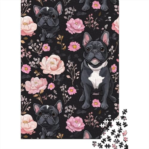 Puzzle Für Erwachsene, 300-teiliges Puzzle French Bulldog Puzzles 300 Teile Anspruchsvolle Puzzles Für Erwachsene 300pcs (40x28cm) von CPXSEMAZA