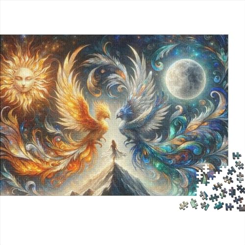 Puzzle Für Erwachsene, 500-teiliges Puzzle Phoenix Puzzles 500 Teile Anspruchsvolle Puzzles Für Erwachsene 500pcs (52x38cm) von CPXSEMAZA