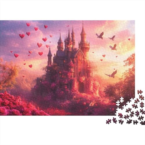 Puzzle Für Erwachsene 1000 Teile Fairy Tale Castle Puzzle Für Erwachsene, Lernspiel Herausforderungsspielzeug, 1000 Teile Fairytale Castle Puzzles Für Erwachsene Und Kinder 1000pcs (75x50cm) von CPXSEMAZA