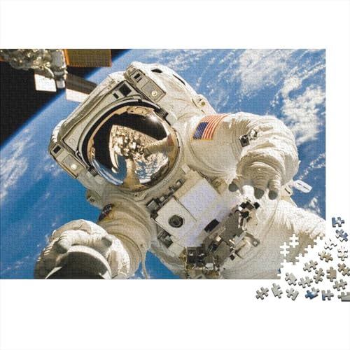 Puzzle Für Erwachsene Astronaut 300 Teile Für Erwachsene Geschenke Holzpuzzle Geeignet Für Kinder Ab 12 Jahren Tolles Geschenk Für Erwachsene 300pcs (40x28cm) von CPXSEMAZA