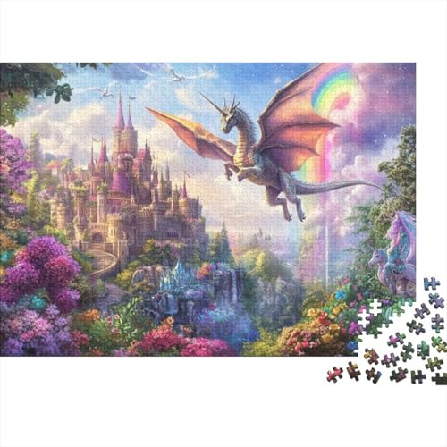 CPXSEMAZA Puzzle Für Erwachsene Fairy Tale World 1000 Teile Klassisch Holzpuzzle Geeignet Für Kinder Ab 12 Jahren Tolles Geschenk Für Erwachsene 1000pcs (75x50cm) von CPXSEMAZA