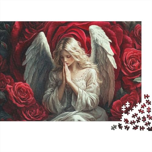 Puzzles 1000 Teile Für Erwachsene Beautiful Angel 1000-teiliges Puzzle Lernspiele Heimdekorationspuzzle 1000pcs (75x50cm) von CPXSEMAZA