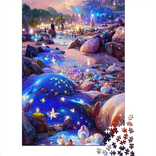 Puzzles 1000 Teile Für Erwachsene Colorful Beach Puzzle Lernspiele Heimdekoration Puzzle 1000pcs (75x50cm) von CPXSEMAZA