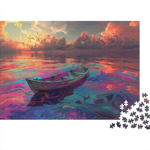 Puzzles 1000 Teile Für Erwachsene Colorful Canoes 1000-teilige Puzzles, Familienaktivitätspuzzles, Lernspiele 1000pcs (75x50cm) von CPXSEMAZA