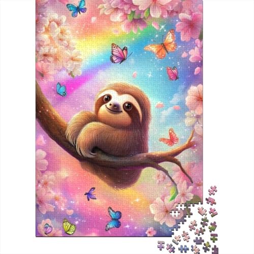 Puzzles 1000 Teile Für Erwachsene Cute Sloth Puzzles Mit 1000 Teilen, Komplexe Puzzles Für Erwachsene 1000pcs (75x50cm) von CPXSEMAZA