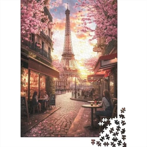 Puzzles 1000 Teile Für Erwachsene Eiffel Tower 1000-teiliges Puzzle. Spielzeug Zum Stressabbau 1000pcs (75x50cm) von CPXSEMAZA