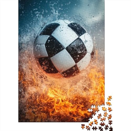 Puzzles 1000 Teile Für Erwachsene Football 1000-teiliges Puzzle Für Erwachsene, Lernspiele 1000pcs (75x50cm) von CPXSEMAZA