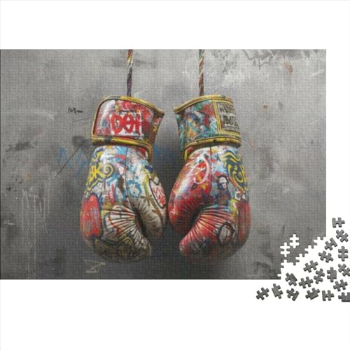 Puzzles 1000 Teile Für Erwachsene Graffiti Gloves 1000-teiliges Puzzle Lernspiele Heimdekorationspuzzle 1000pcs (75x50cm) von CPXSEMAZA