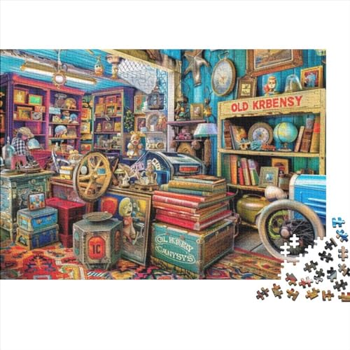 Puzzles 1000 Teile Für Erwachsene Grocery Store 1000-teiliges Puzzle Lernspiele Heimdekorationspuzzle 1000pcs (75x50cm) von CPXSEMAZA
