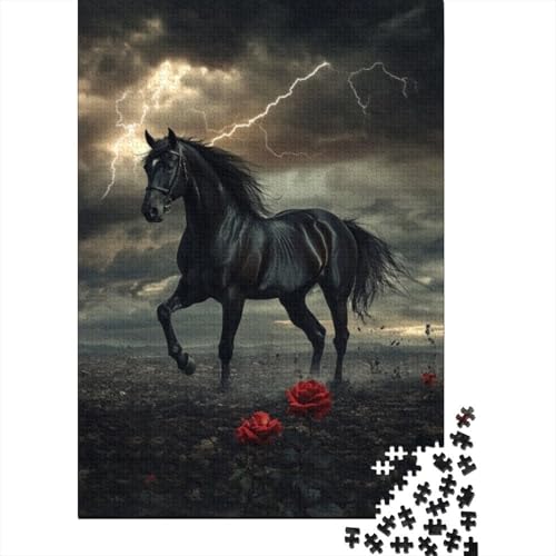 Puzzles 1000 Teile Für Erwachsene Horse Puzzles 1000 Teile Familien-Puzzlespielzeug 1000pcs (75x50cm) von CPXSEMAZA