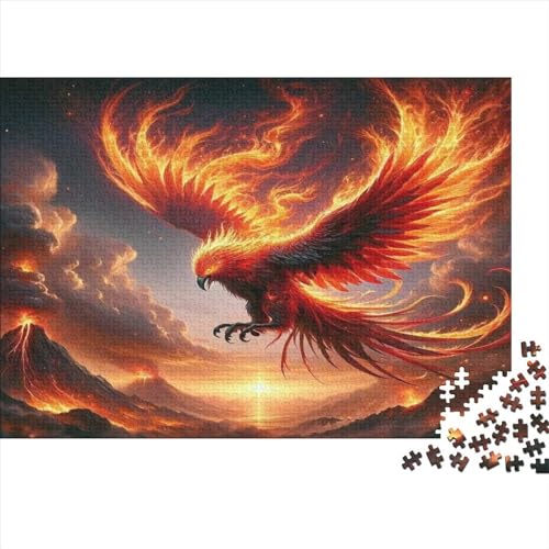 Puzzles 1000 Teile Für Erwachsene Phoenix 1000-teiliges Puzzle Lernspiele Heimdekorationspuzzle 1000pcs (75x50cm) von CPXSEMAZA