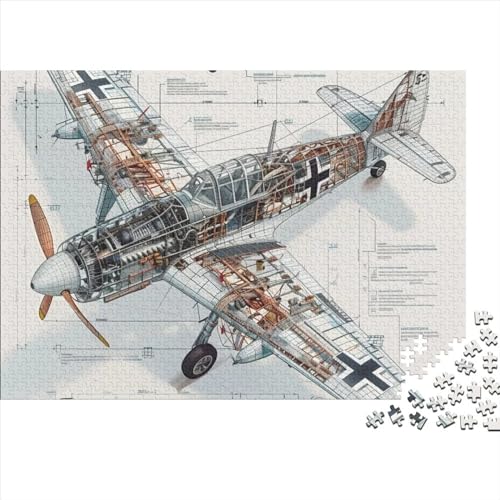 Puzzles 1000 Teile Für Erwachsene Puzzles Für Erwachsene 1000 Teile Puzzle Lernspiele- Fighter Rätsel 1000pcs (75x50cm) von CPXSEMAZA