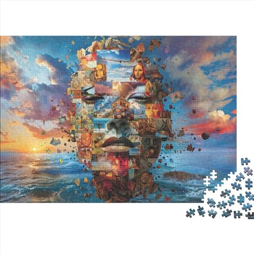 Puzzles 300 Teile Für Erwachsene Art Oil Painting 300-teiliges Puzzle Lernspiele Heimdekorationspuzzle 300pcs (40x28cm) von CPXSEMAZA