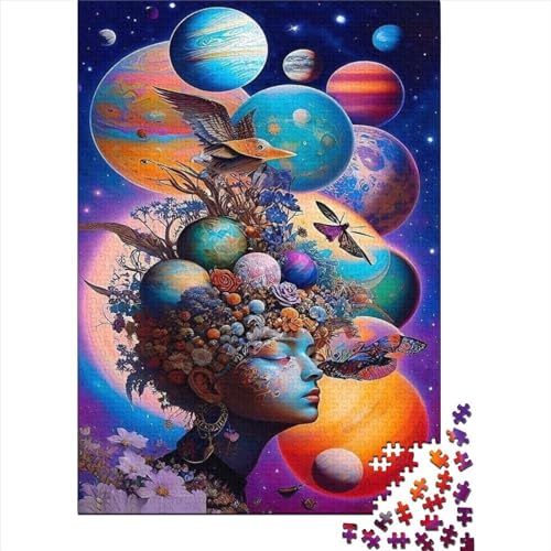 Puzzles 300 Teile Für Erwachsene Cosmic Art Puzzle Lernspiele Heimdekoration Puzzle 300pcs (40x28cm) von CPXSEMAZA