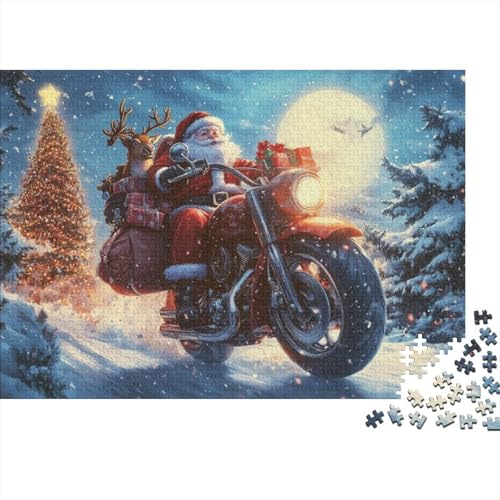 Puzzles 300 Teile Für Erwachsene Merry Chrismas Puzzle Lernspiele Heimdekoration Puzzle 300pcs (40x28cm) von CPXSEMAZA