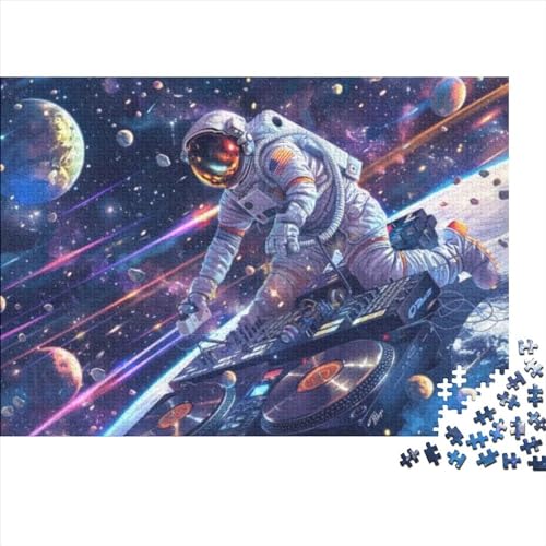 Puzzles 300 Teile Für Erwachsene Puzzles Für Erwachsene 300 Teile Puzzle Lernspiele- DJ Spaceman Rätsel 300pcs (40x28cm) von CPXSEMAZA