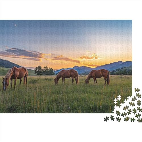 Puzzles 300 Teile Für Erwachsene Puzzles Für Erwachsene 300 Teile Puzzle Lernspiele Irish Horse Heimdekorationspuzzle 300 Teile 300pcs (40x28cm) von CPXSEMAZA